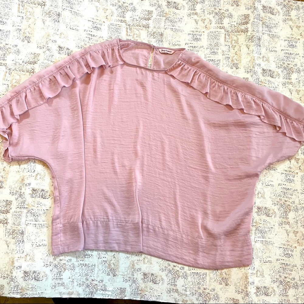 Juicy Couture pink blouse
